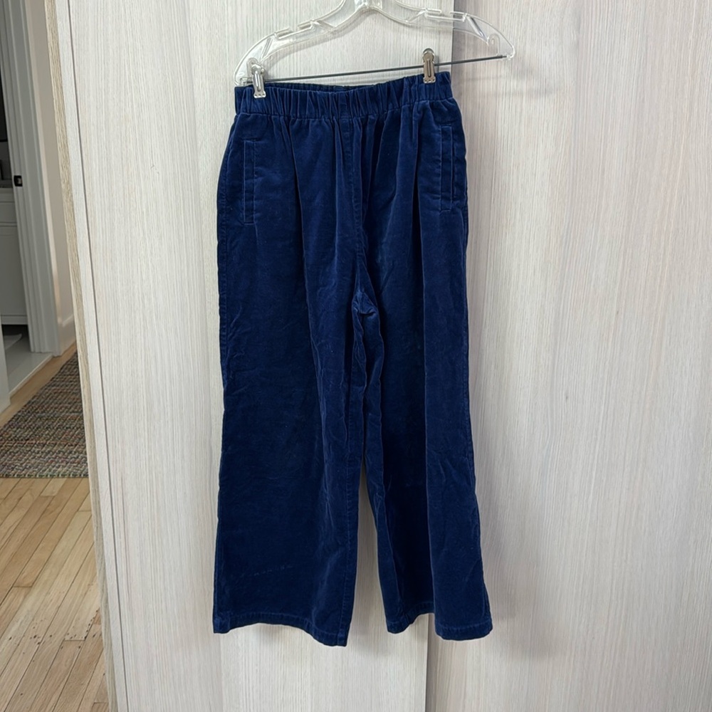 Rosso 35 blue velvet crop